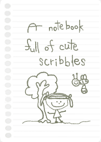 A notebook full of cute scribbles 5