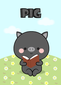 Love Pretty Black Pig