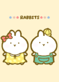 *Rabbit boy & girl*