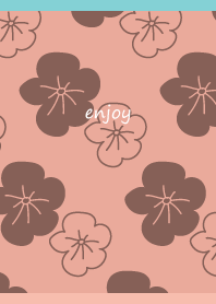 rough flowers on P&B JP
