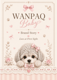 WANPAQ Baby Fluffy Silver Poodle