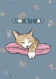 gingercat4 / pale denim