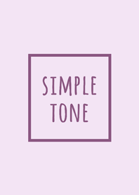 Simple tone / Lilac color