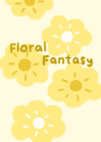 Floral Fantasy - Natural
