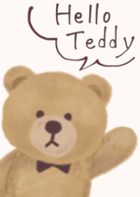 Teddy bear cute theme