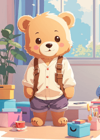 น้องหมีกับห้องรกๆ