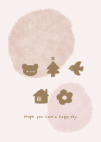 Soft colors Scandinavian illustrations