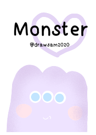 Purple monster001