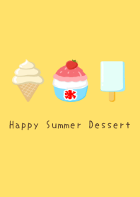 Happy Summer Dessert/YELLOW