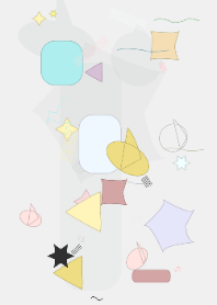 Pastel Scribbles White