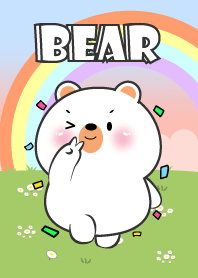 Have a nice day of White  Bear Theme