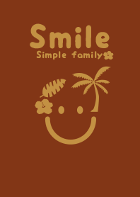 Smile & tropical Burn Sienna