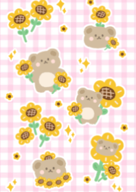 Baby bear sunflower v.4