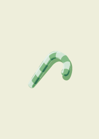 ekstamp candy cane (green) NO.106.3