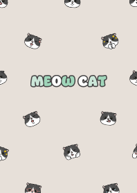 neko head8 - dark beige