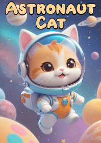 Cat Astronaut Stroll through Stars Vol.5