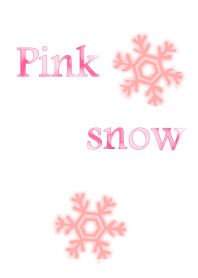 Pink snow