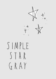 Simple star gray.