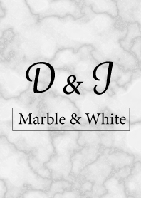 D&I-Marble&White-Initial