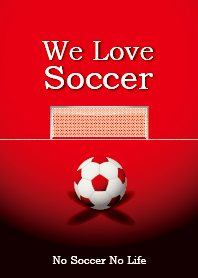 We Love Soccer (RED)