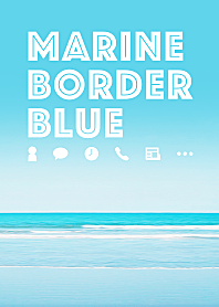 Marine Border Blue