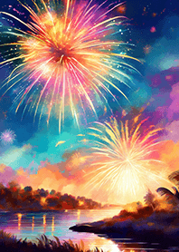 Beautiful Fireworks Theme#713