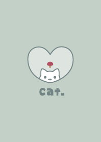 Cat Mushroom - Dullness Green