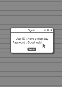 電腦桌面圖示設計-條紋灰色、黑色