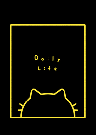 แมว simple /black yellow