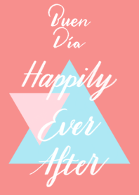 [Lettering] Happily Ever After-Coral