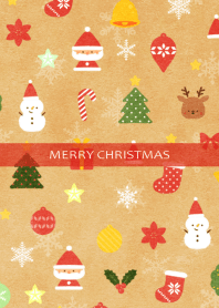 クリスマス（ベージュ）