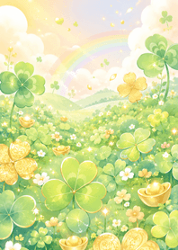 Lucky Golden Clover 010