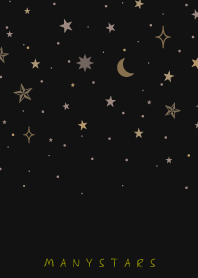 MANY STARS-DUSKY BLACK 28