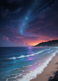夢幻海上星空 staOt