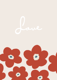 in bloom, flower o / cream