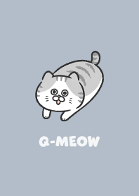 Q-meow7 / slate blue