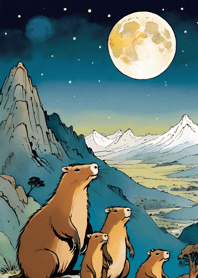 Ukiyo-e - Capybara 38Aa7a