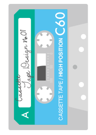 ///Cassette Tape Design No.01///