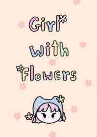 Girl with flowers2