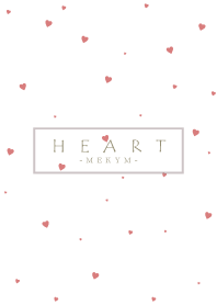 HEART-RED SIMPLE 24