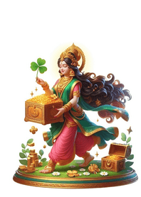 Lakshmi, lucky clover, success 12