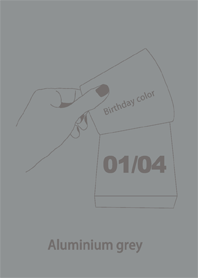 Birthday color January 4 simple