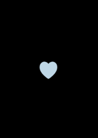 1 heart(24)-black aqua