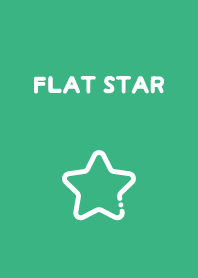 FLAT STAR - Cobalt Green