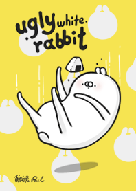 ugly white rabbit !