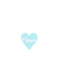 Gingham check and heart(mint green)
