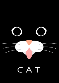ねこ（黒 ブラック）