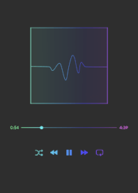 MUSIC PLAYER 2 Grad - ブラック (a) - 80
