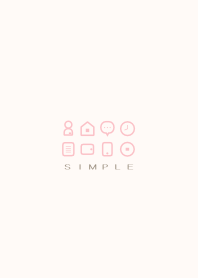 SIMPLE(beige pink)V.1035b
