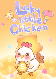 Lucky little chicken